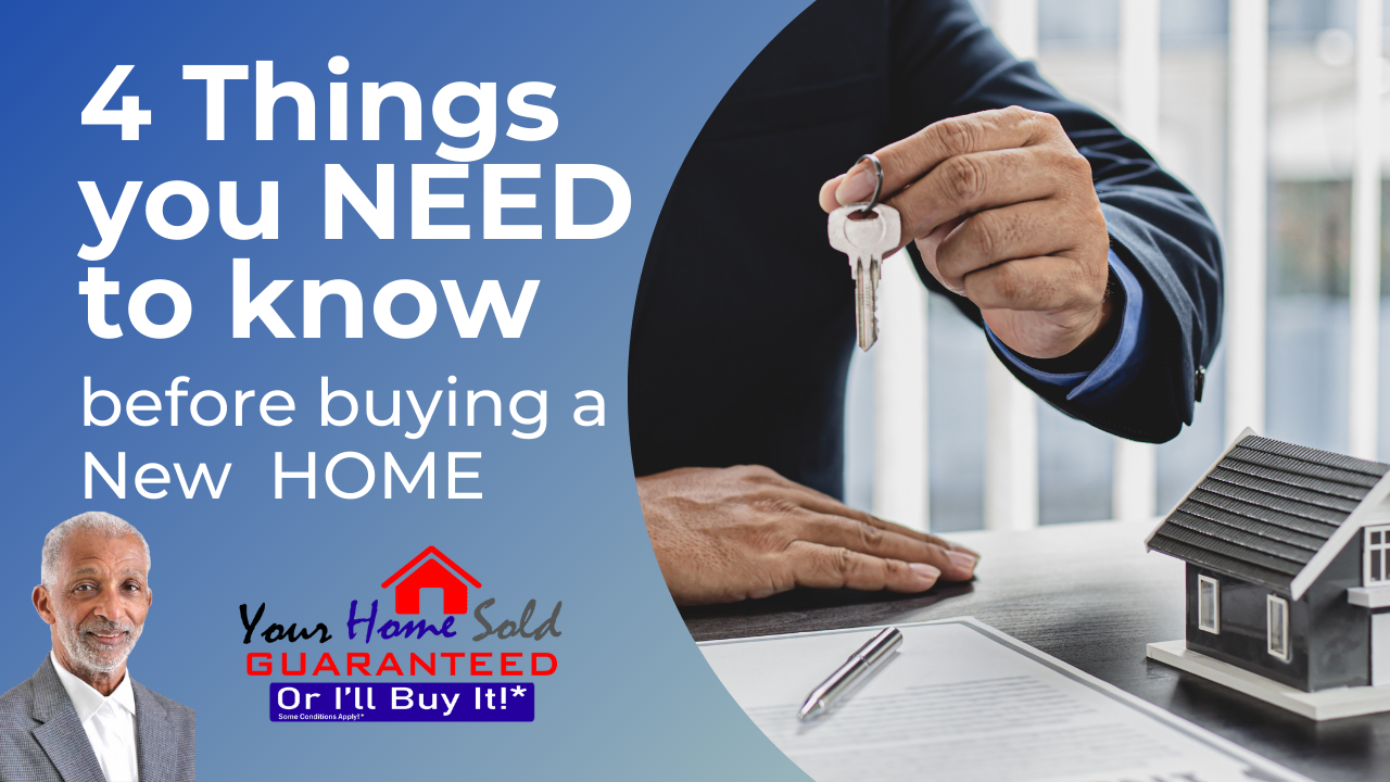 4 Things you NEED to know about before buying a New HOME