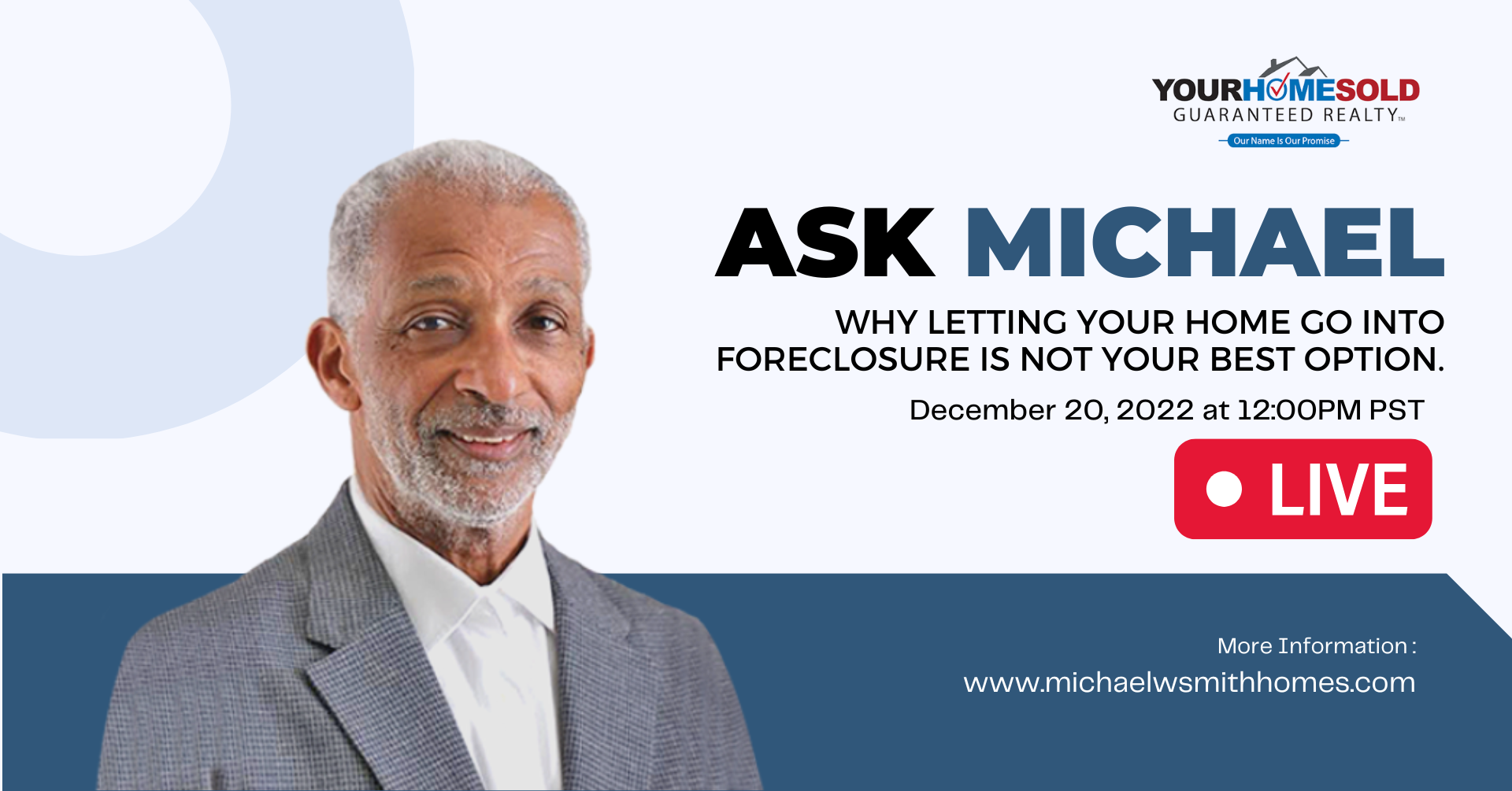 #ASKMICHAEL - EP 10: Why letting your home go into foreclosure is not your best option.